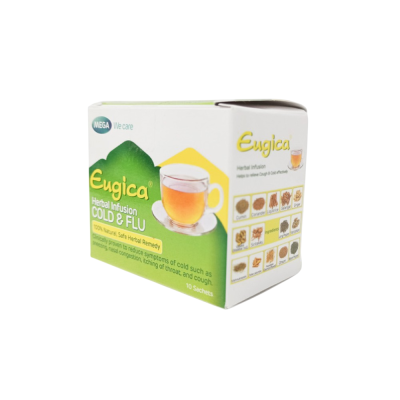 EUGICA HERBAL INFUSION SATCHETS 10`S